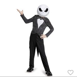 Child’s Disney Jack Skellington Costume Size 10-12